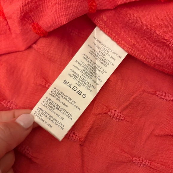 NWT! RARE! Free People Primmy Midi Dress, SZ Small in Ice Coral - Picture 13 of 15